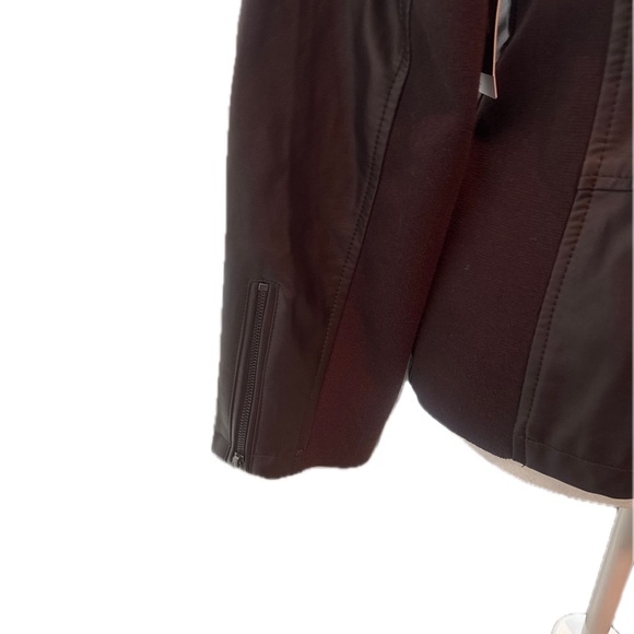 Mo-Ka Women's Faux Leather Jacket in Twilight Plum - Picture 3 of 6